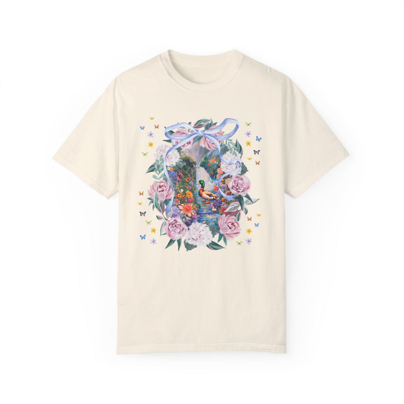 Cottagecore Floral Duck Tee - Opal and June