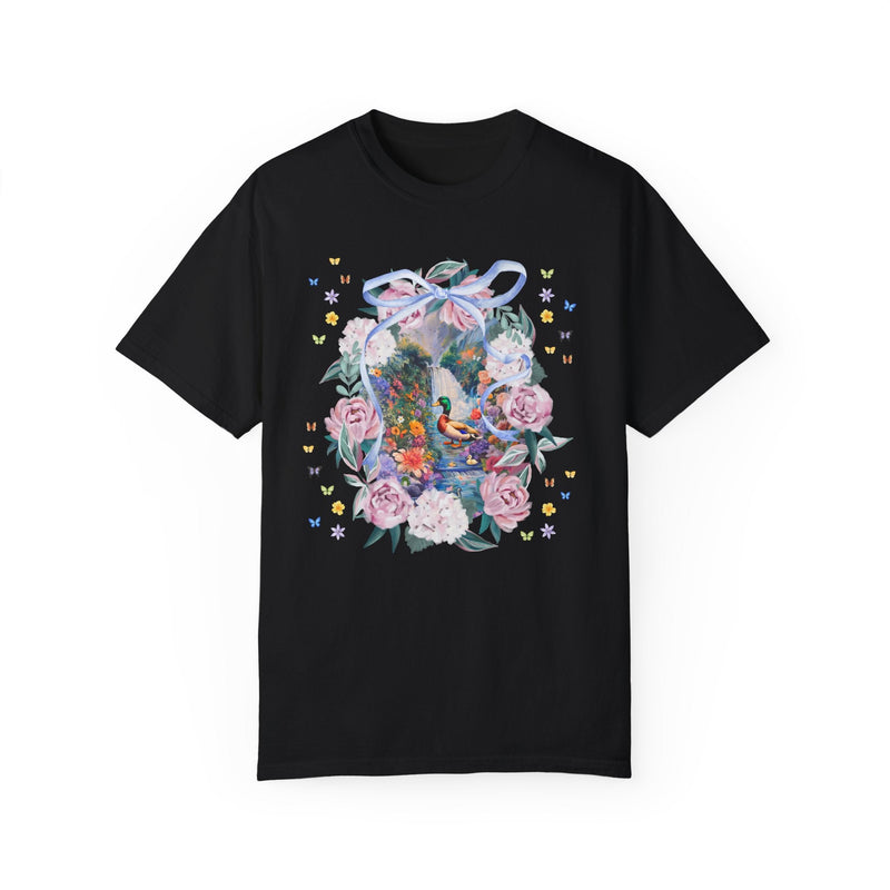 Cottagecore Floral Duck Tee - Opal and June