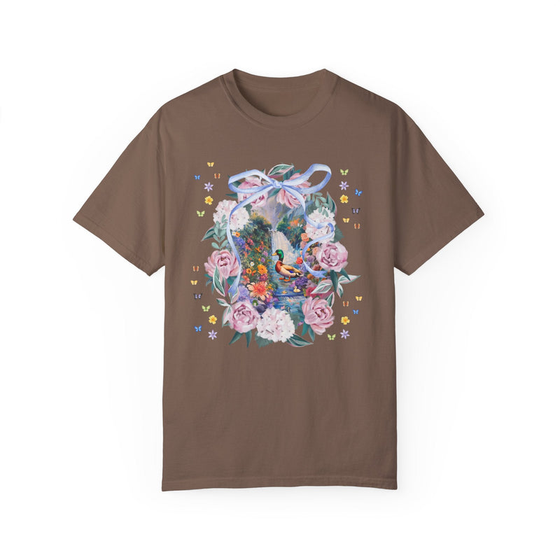 Cottagecore Floral Duck Tee - Opal and June