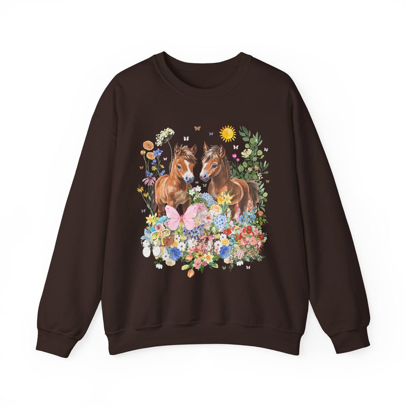 Cottagecore Horse Sweatshirt - Opal and June