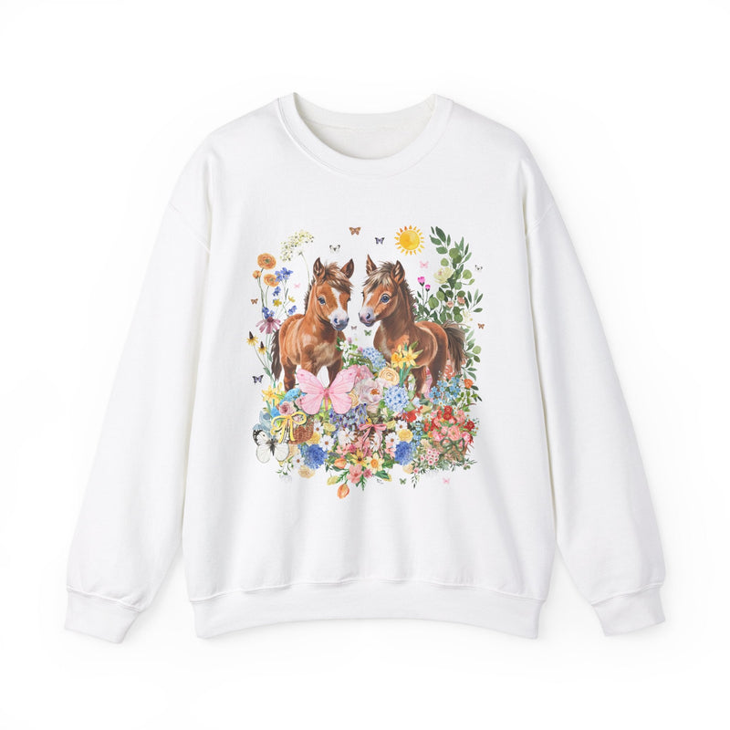Cottagecore Horse Sweatshirt - Opal and June