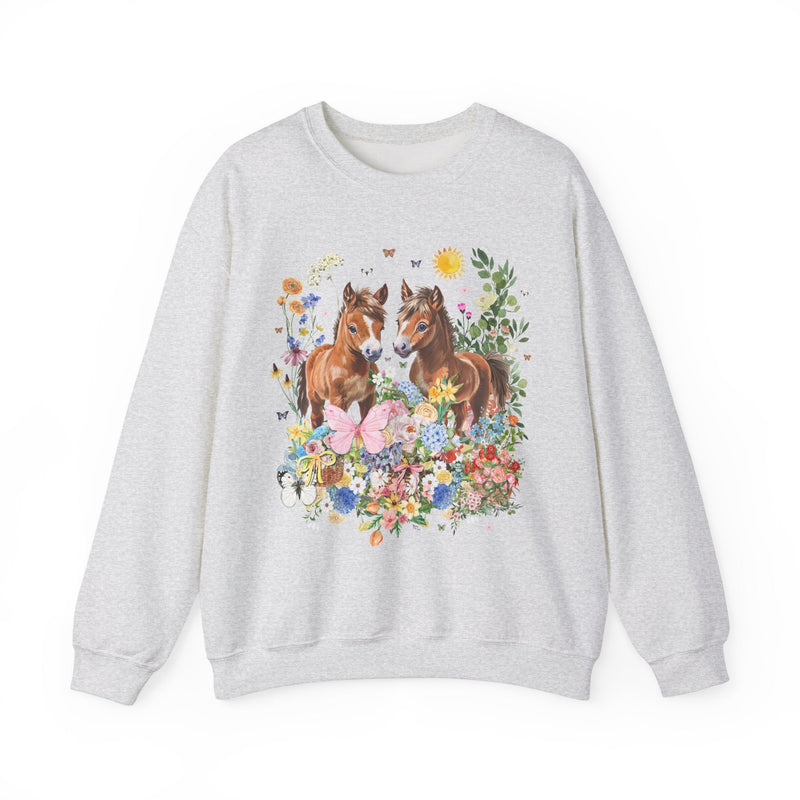 Cottagecore Horse Sweatshirt - Opal and June