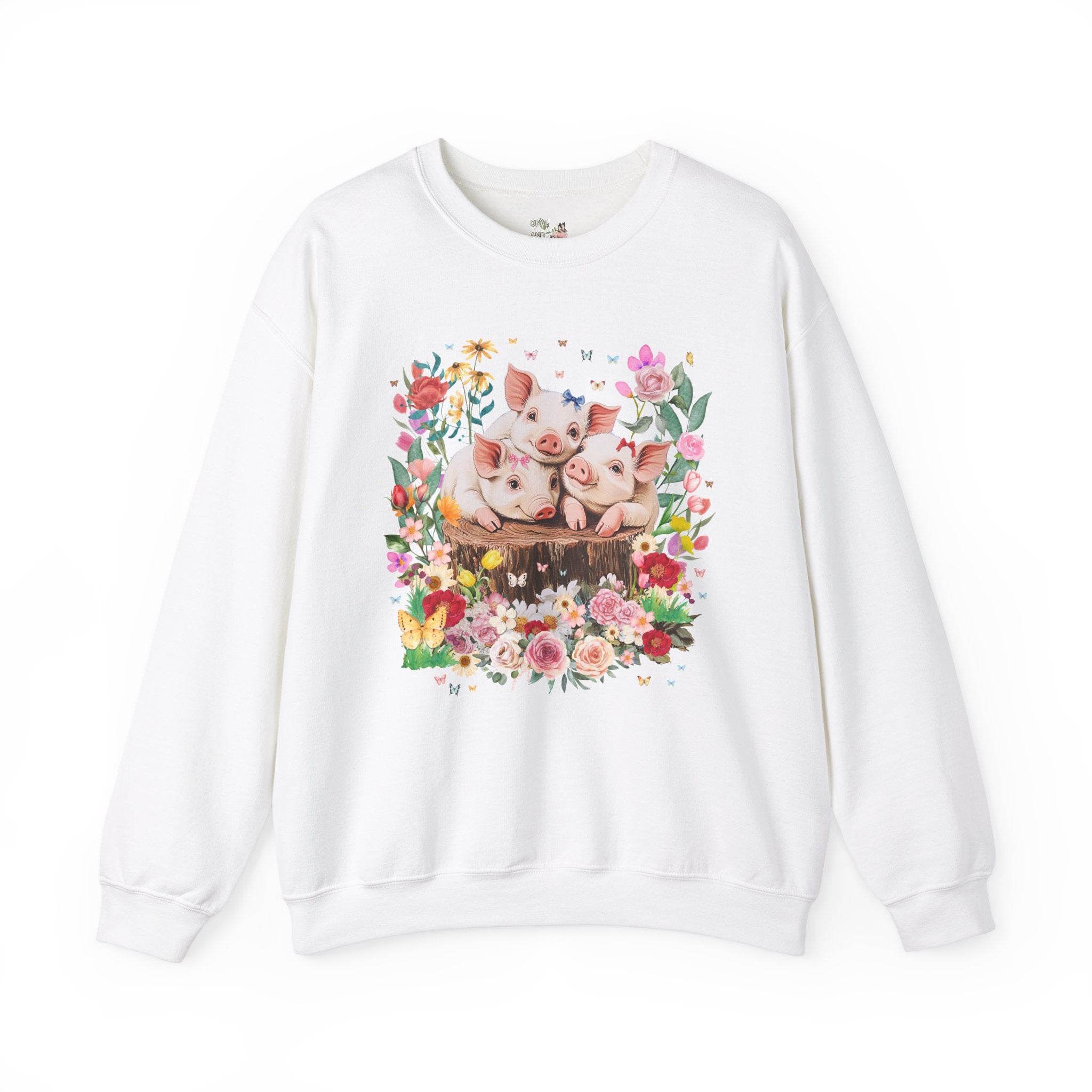Cottagecore Pig Sweatshirt - Opal and June