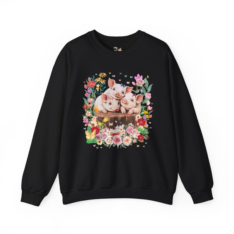 Cottagecore Pig Sweatshirt - Opal and June