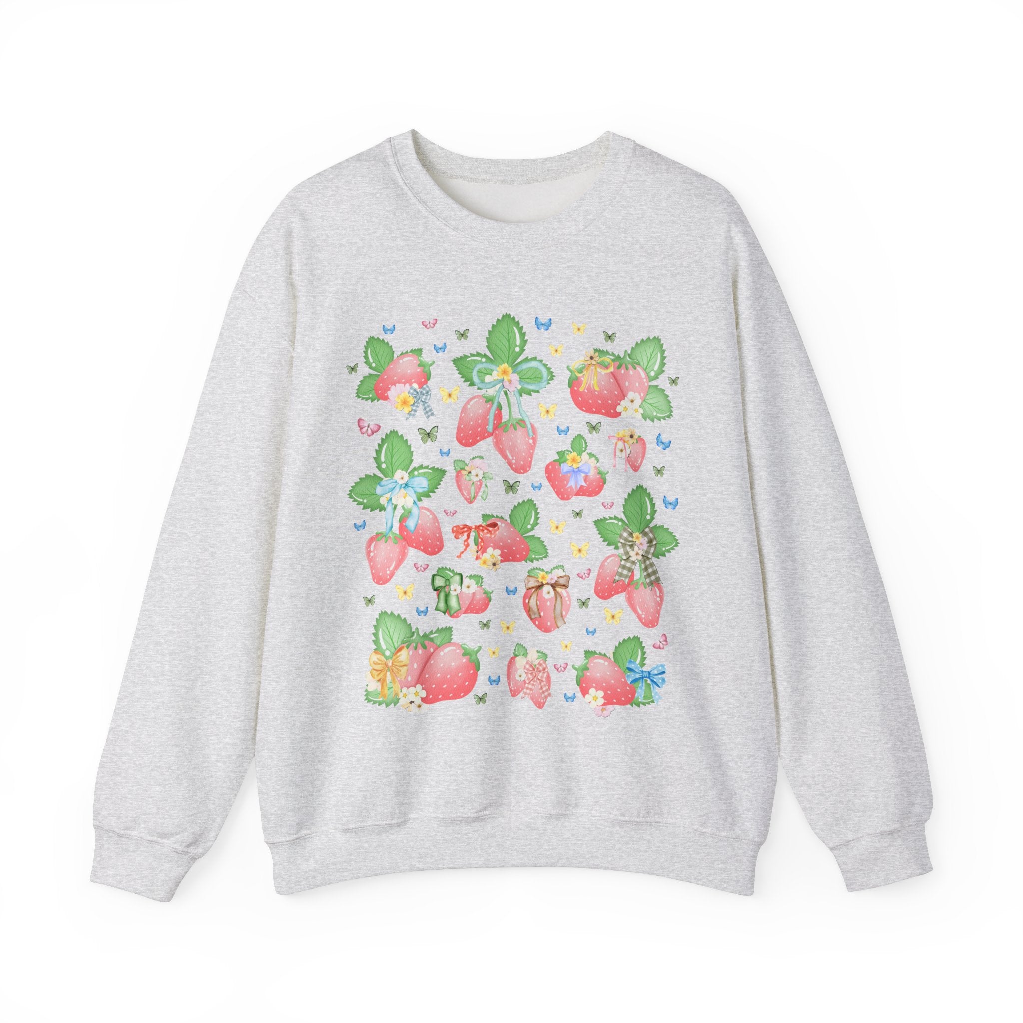 Cottagecore Strawberry Sweatshirt - Opal and June