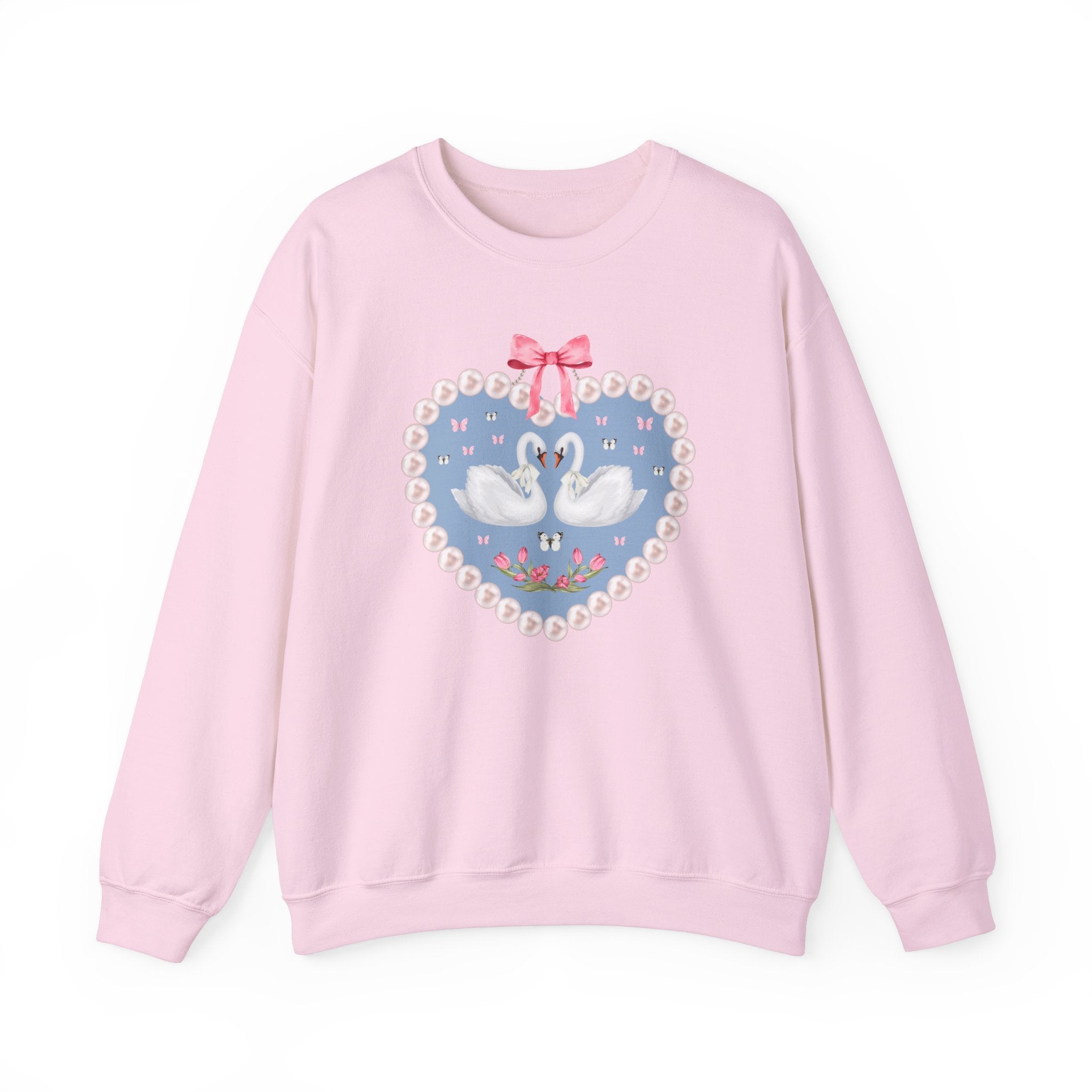 Cottagecore Swan Sweatshirt - Opal and June