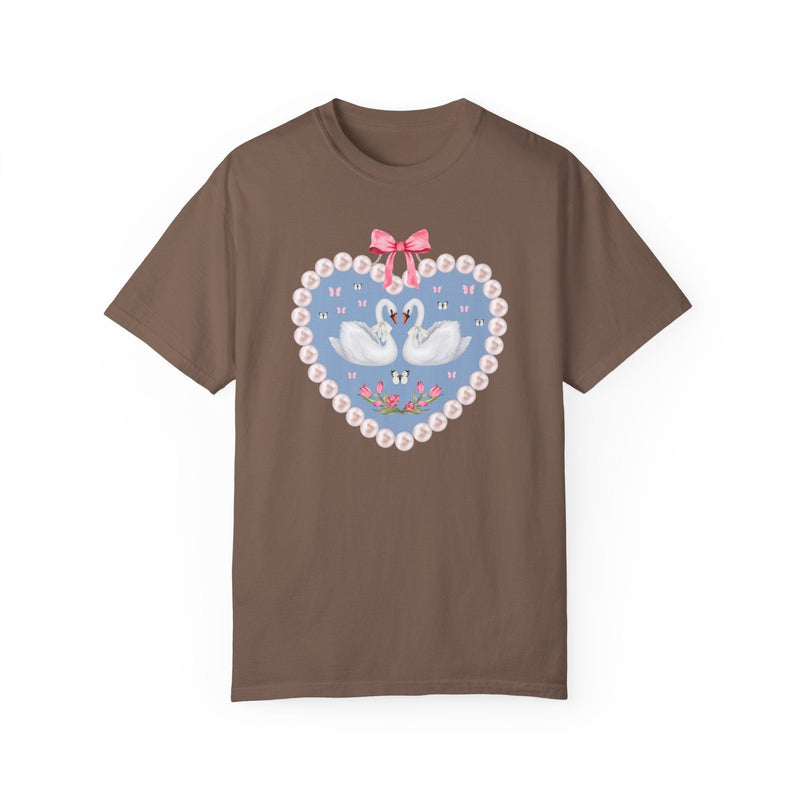 Cottagecore Swan T-Shirt - Opal and June