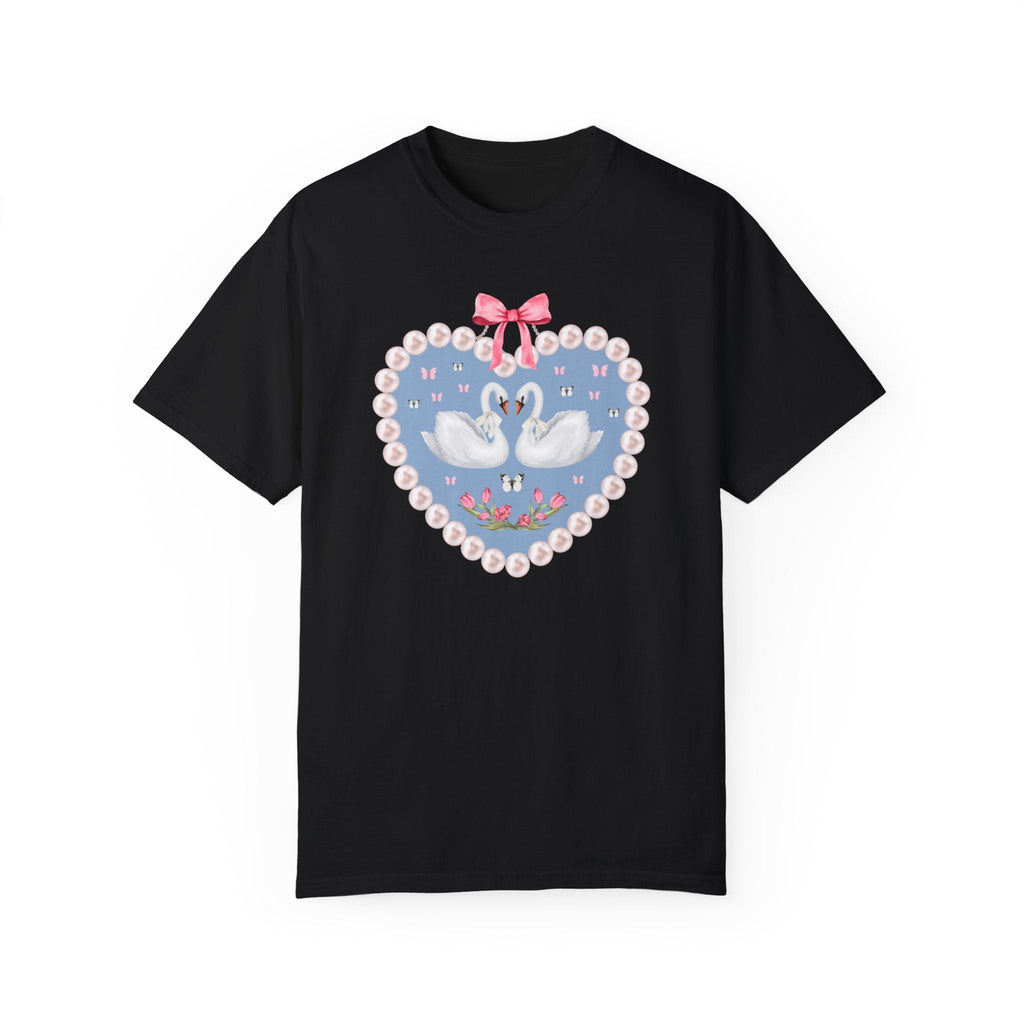 Cottagecore Swan T-Shirt - Opal and June