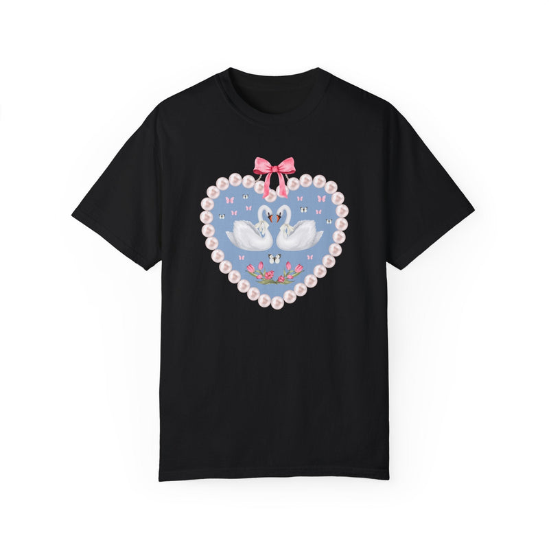 Cottagecore Swan T-Shirt - Opal and June