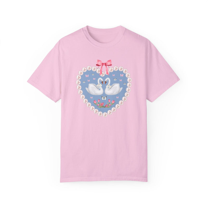 Cottagecore Swan T-Shirt - Opal and June
