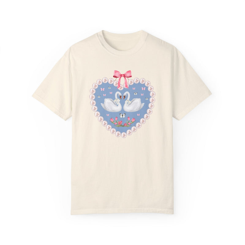 Cottagecore Swan T-Shirt - Opal and June