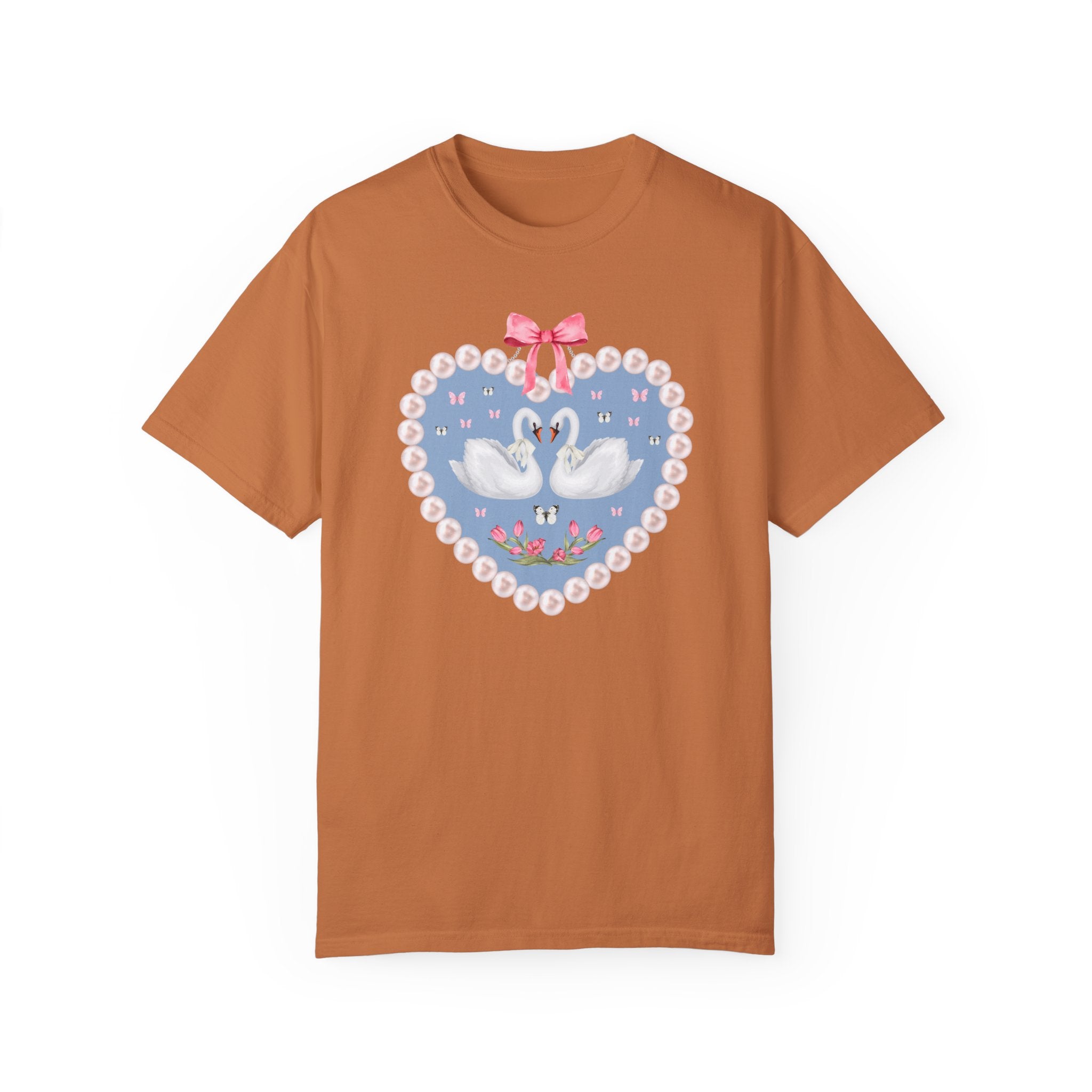 Cottagecore Swan T-Shirt - Opal and June