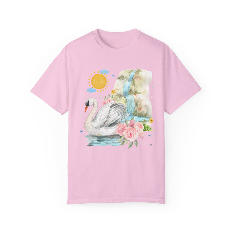 Cottagecore Swan Tee Shirt - Opal and June