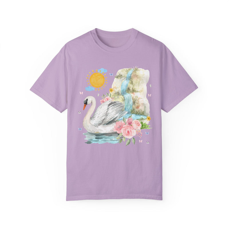 Cottagecore Swan Tee Shirt - Opal and June