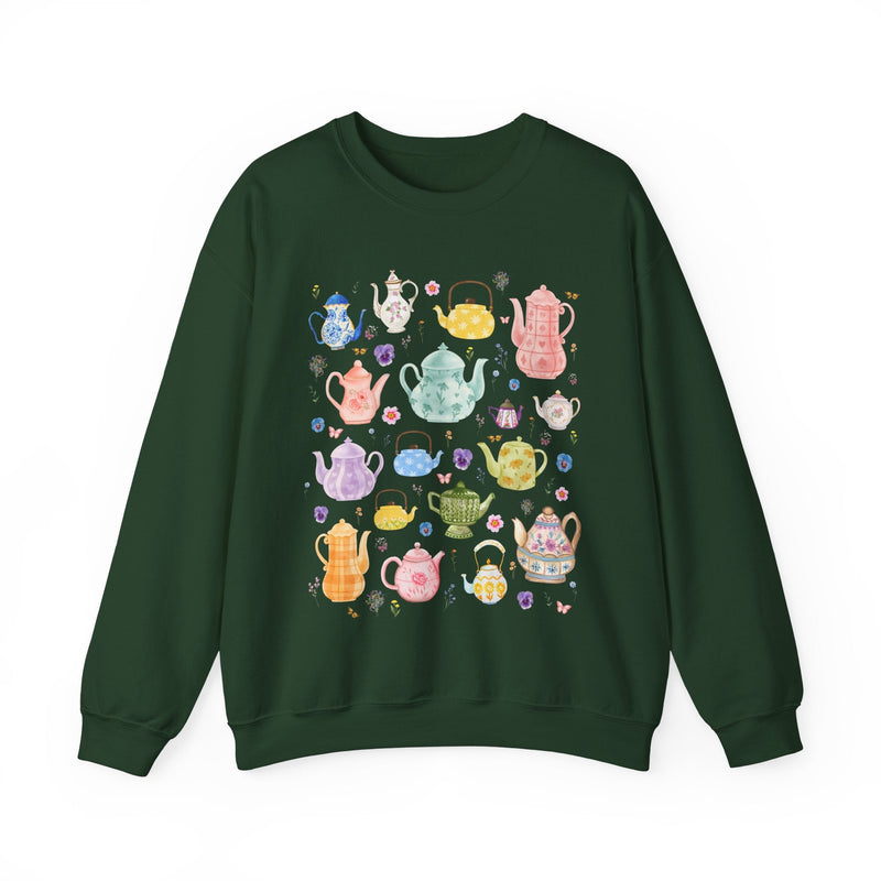 Cottagecore Teapot Crewneck - Opal and June