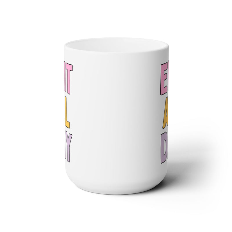 Cozy Editing Day Coffee Mug for Writer: Edit All Day | Cute Retro Aesthetic 15 Oz Coffee Mug for Photographer, Book Author or Editor Gift - Opal and June