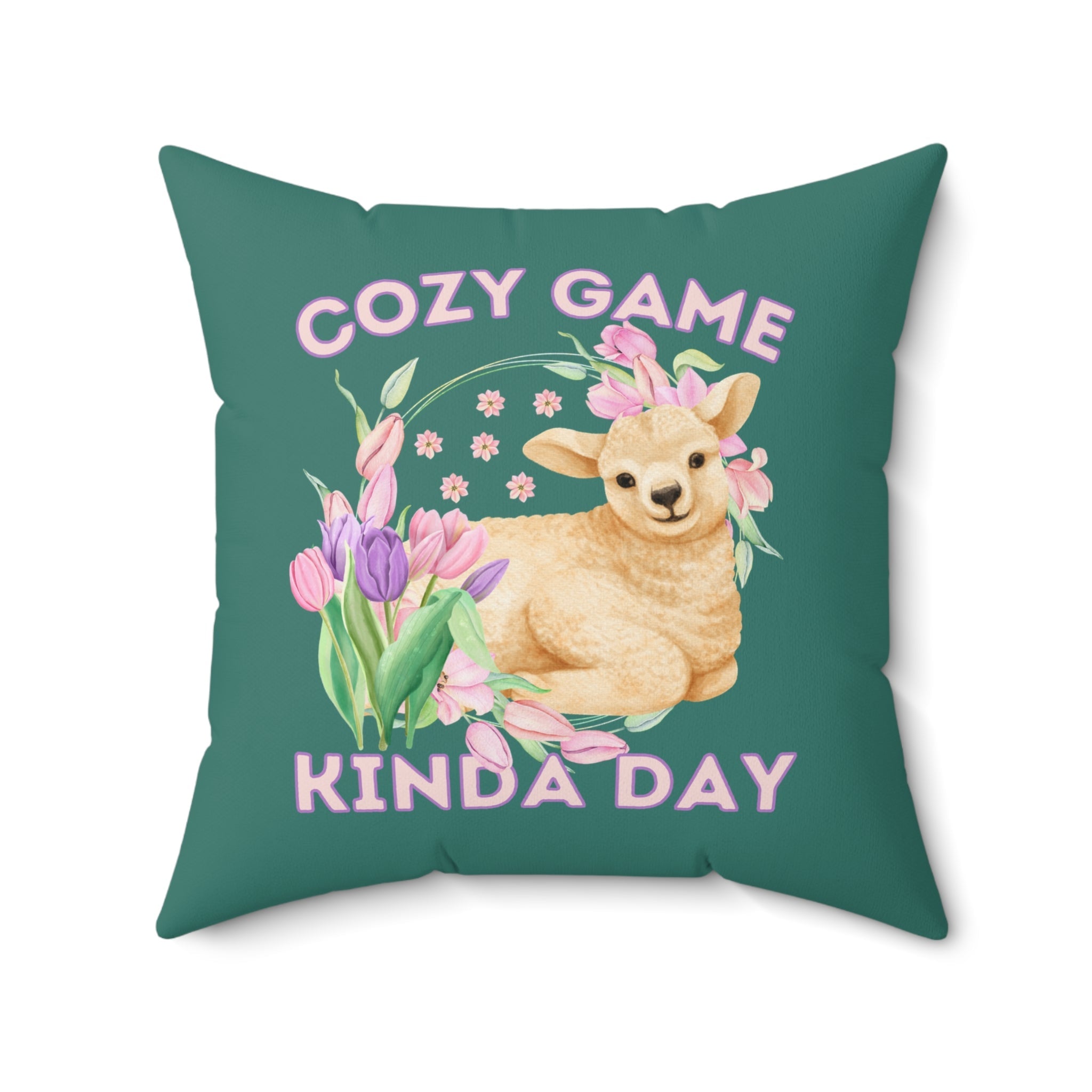 Cozy Game Aesthetic Pillow - Opal and June