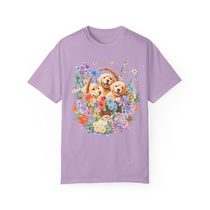 Cozy Golden Retriever Tee - Opal and June