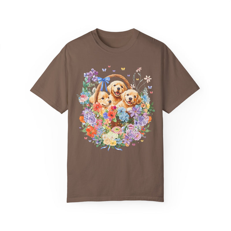 Cozy Golden Retriever Tee - Opal and June