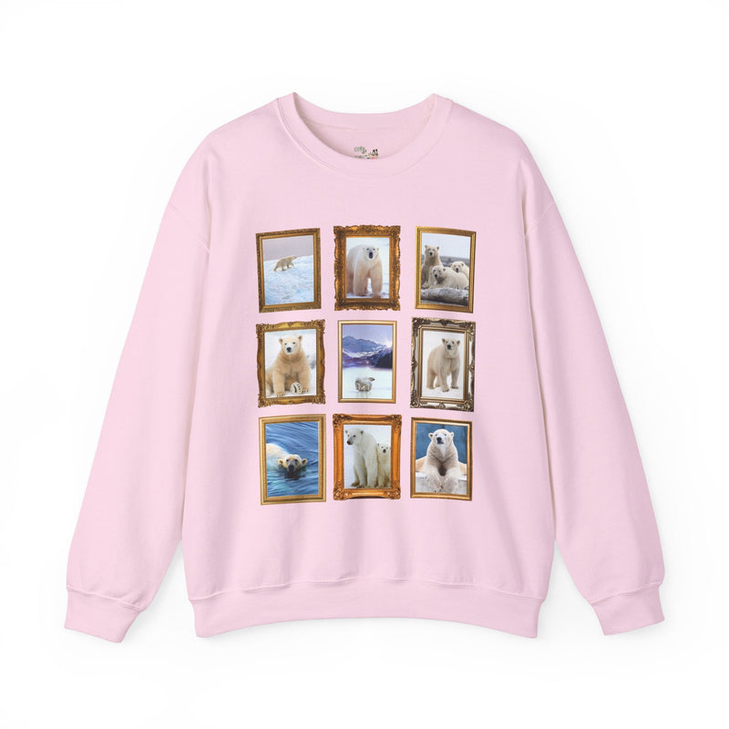 Cozy Polar Bear Sweatshirt - Opal and June