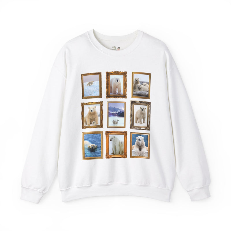 Cozy Polar Bear Sweatshirt - Opal and June