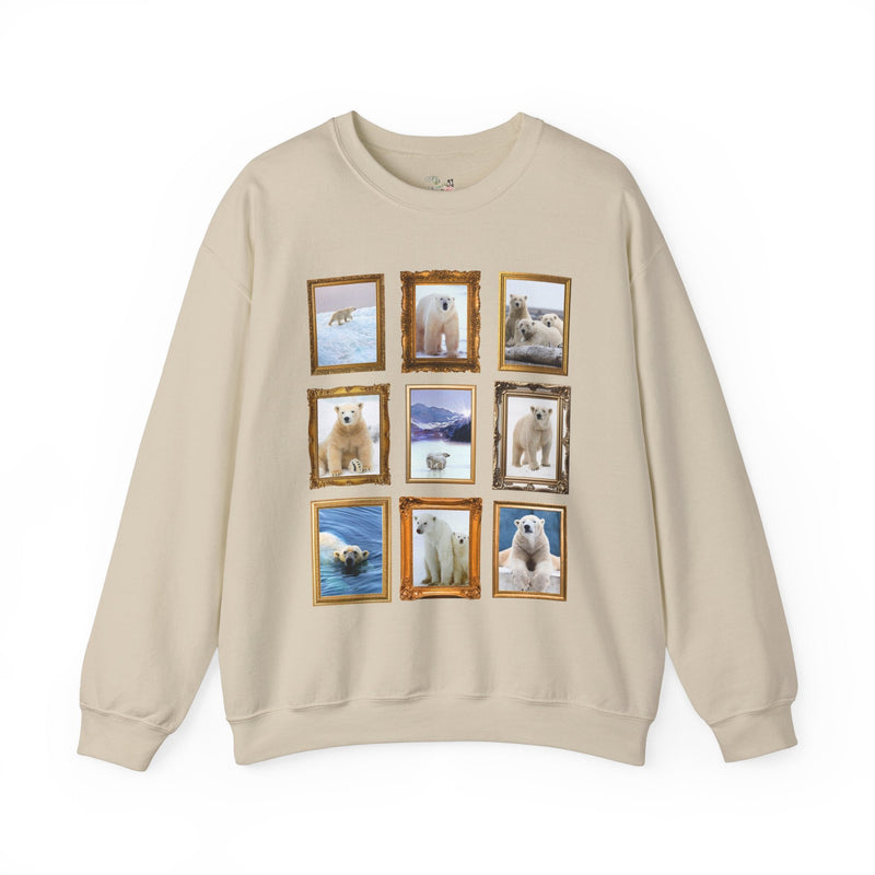 Cozy Polar Bear Sweatshirt - Opal and June