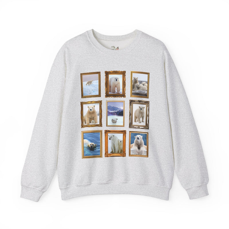 Cozy Polar Bear Sweatshirt - Opal and June