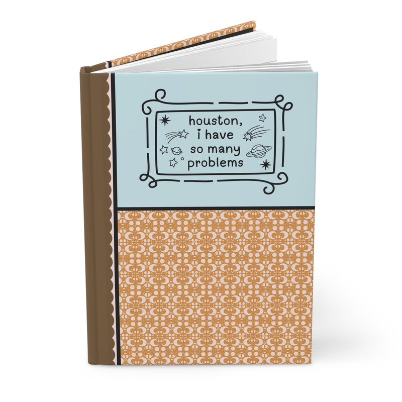 Cute 70s Aesthetic Lined Notebook - Opal and June