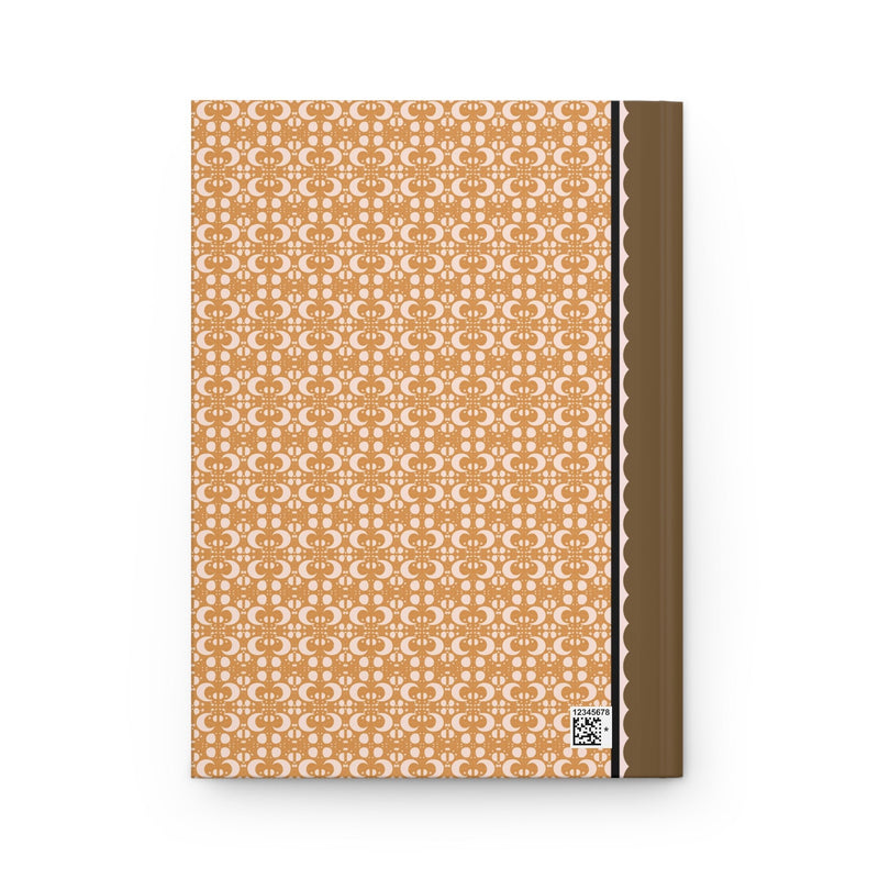 Cute 70s Aesthetic Lined Notebook - Opal and June