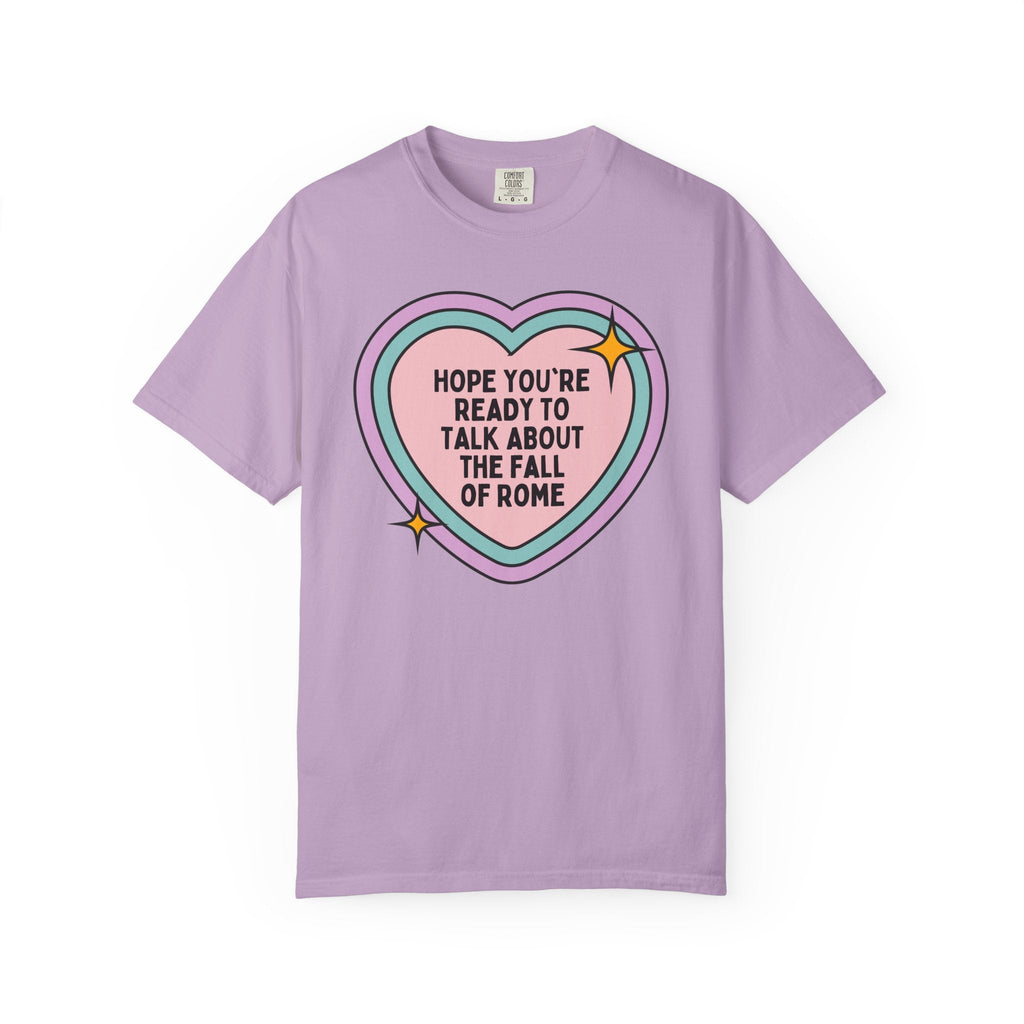 Cute Ancient Roman History Tee Shirt for History Professor or Dad Who Loves Ancient History, Silly History Major or History Teacher Present - Opal and June