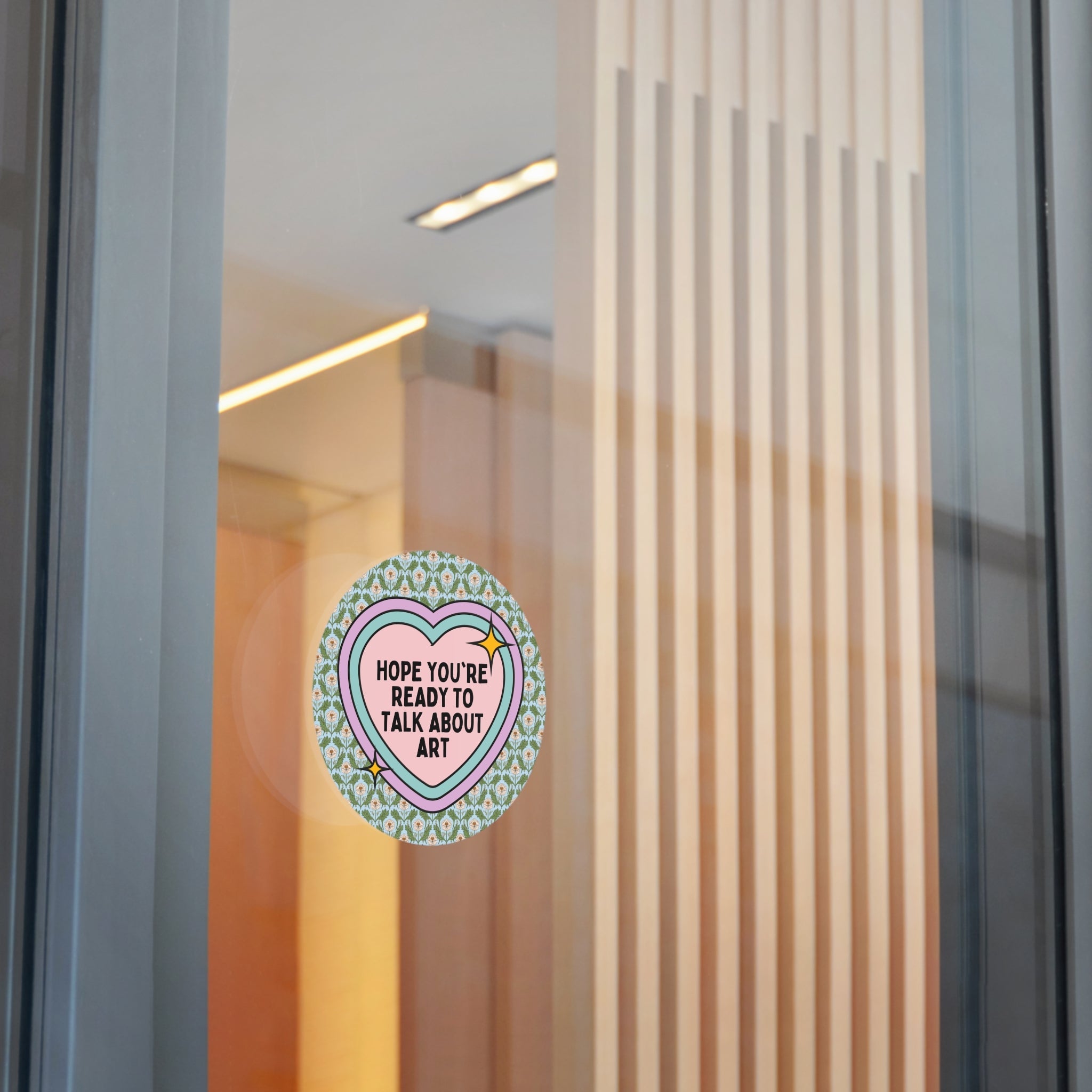 Cute Art History Sticker for Humanities Teacher or Professor, High School Art Teacher Appreciation Gift, Present for Painter, Ceramic Artist - Opal and June