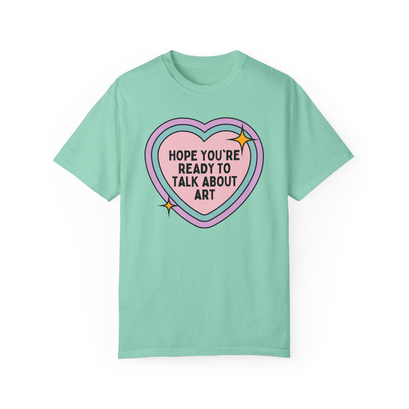 Cute Art History T-Shirt for Humanities Teacher or Professor, High School Art Teacher Appreciation Gift, Present for Painter, Ceramic Artist - Opal and June
