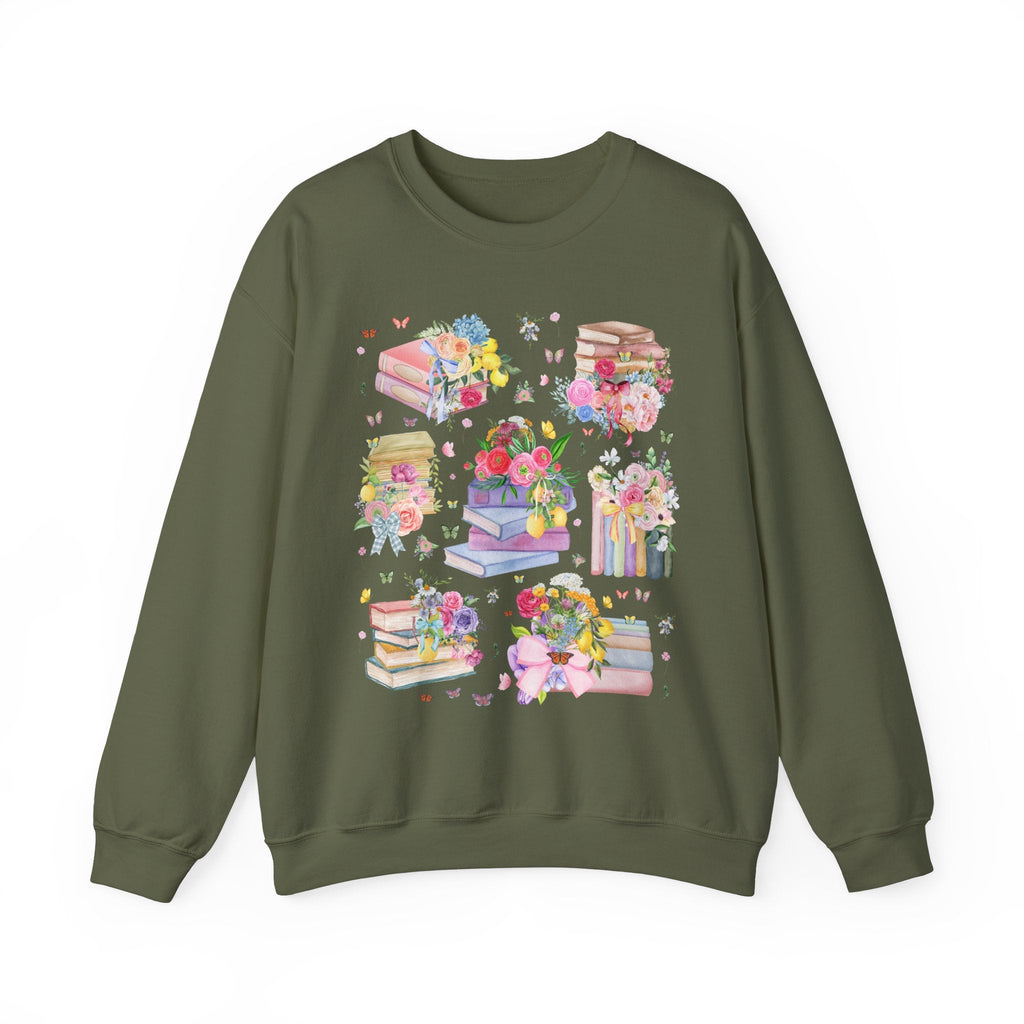 Cute Book Lover Sweatshirt - Opal and June