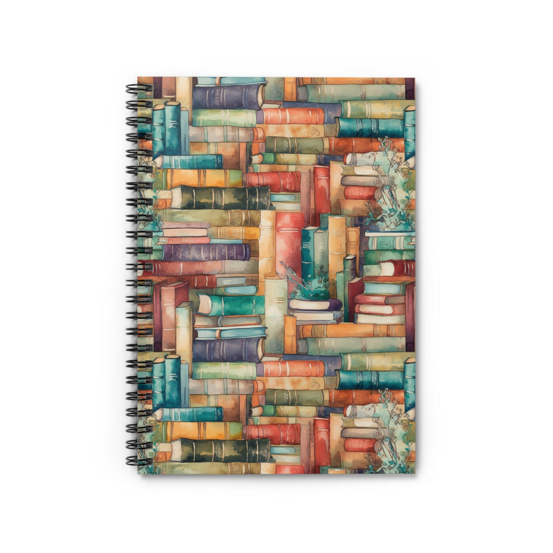 Cute Bookish Journal for Reader with Whimsical Library Aesthetic - Opal and June