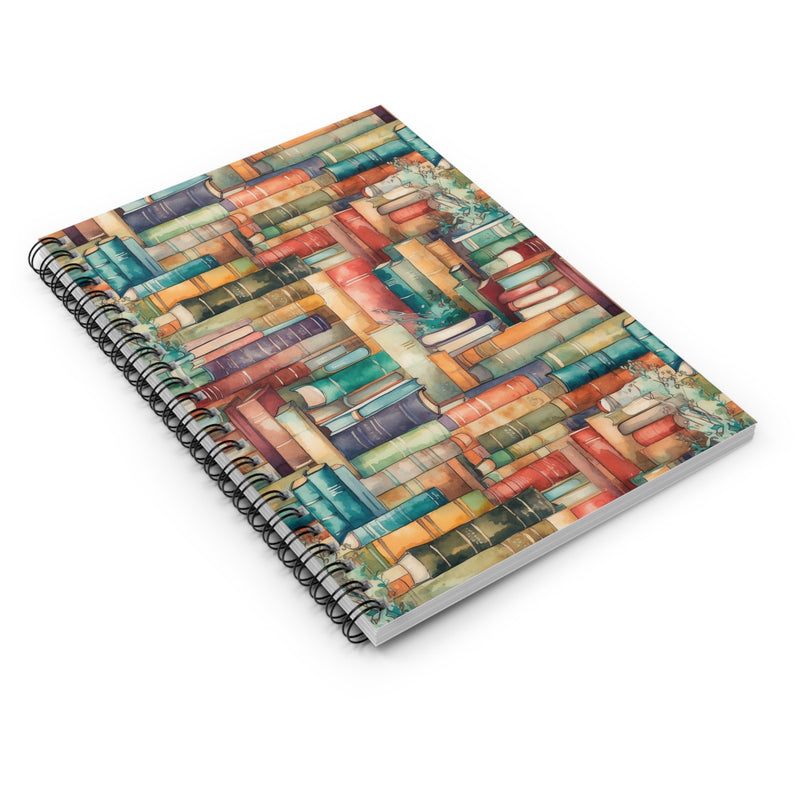 Cute Bookish Journal for Reader with Whimsical Library Aesthetic - Opal and June