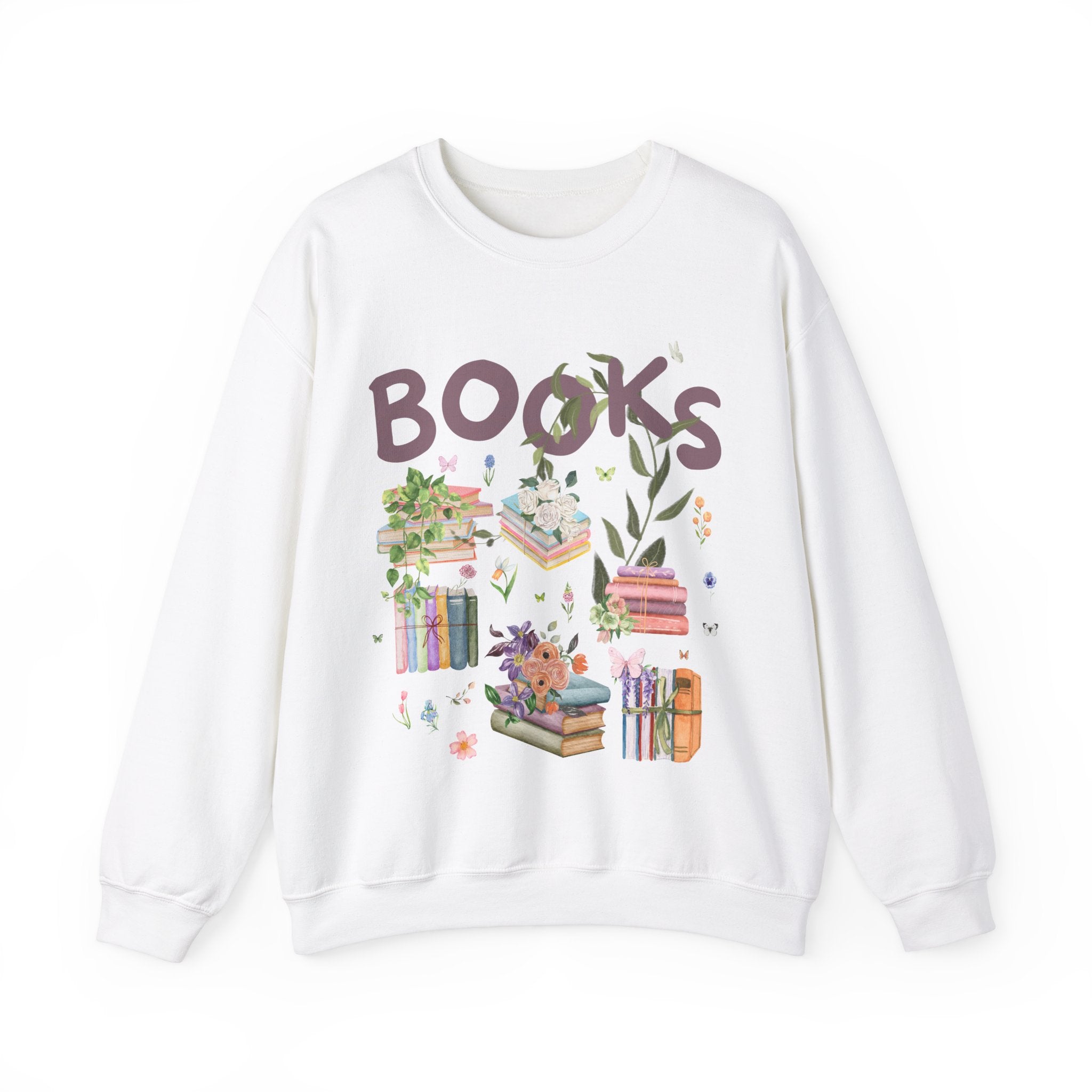 Cute Books Sweatshirt - Opal and June