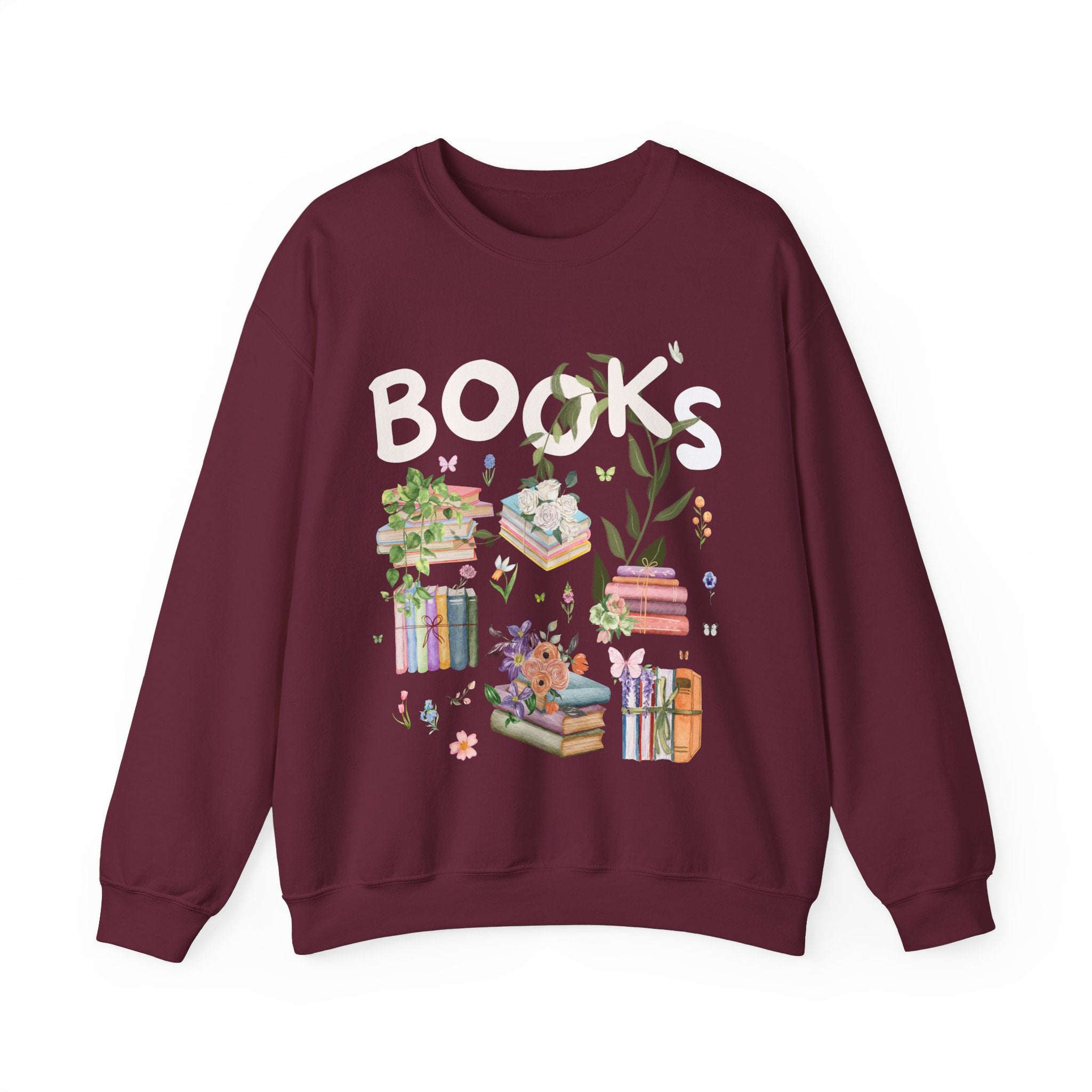 Cute Books Sweatshirt - Opal and June