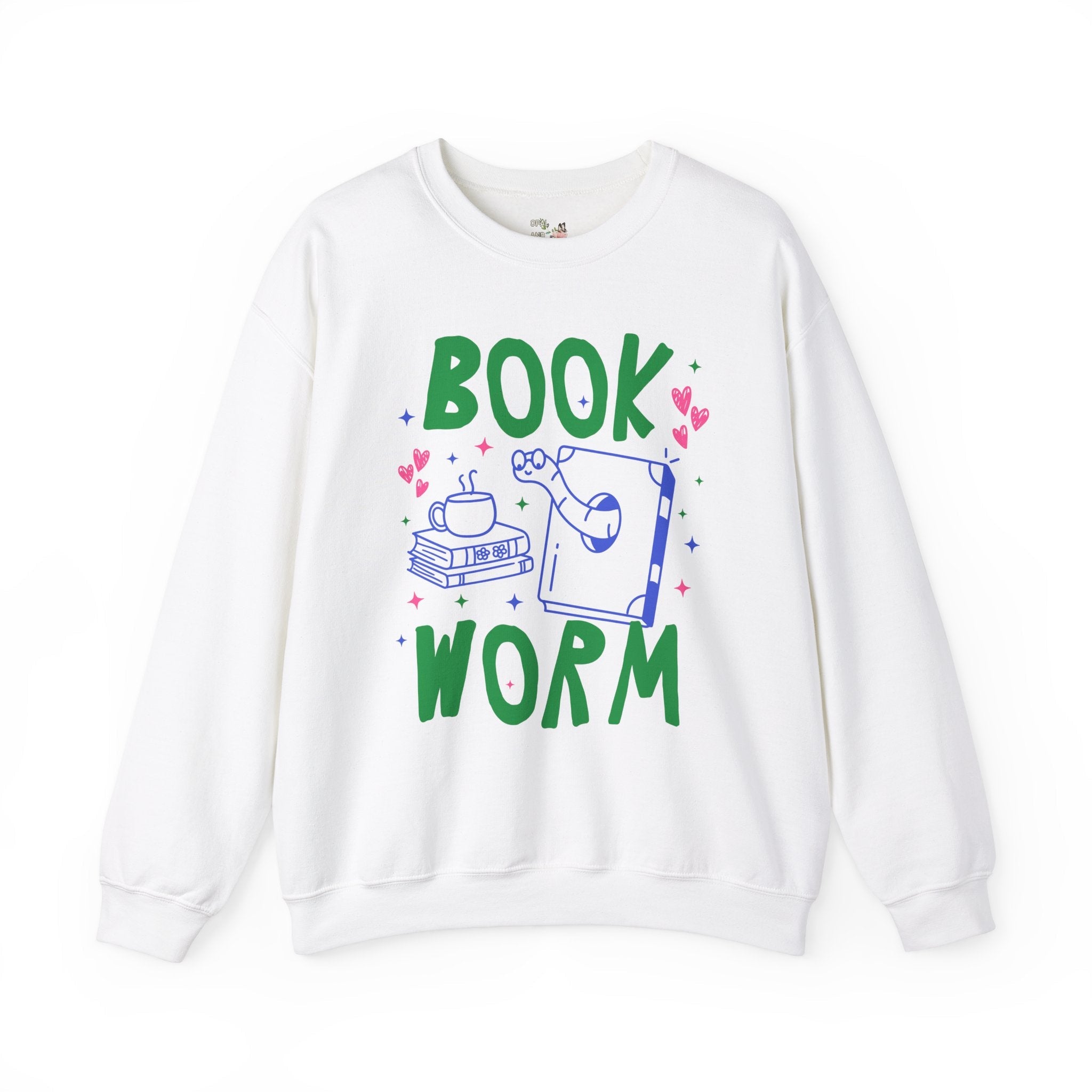 Cute Bookworm Sweatshirt - Opal and June