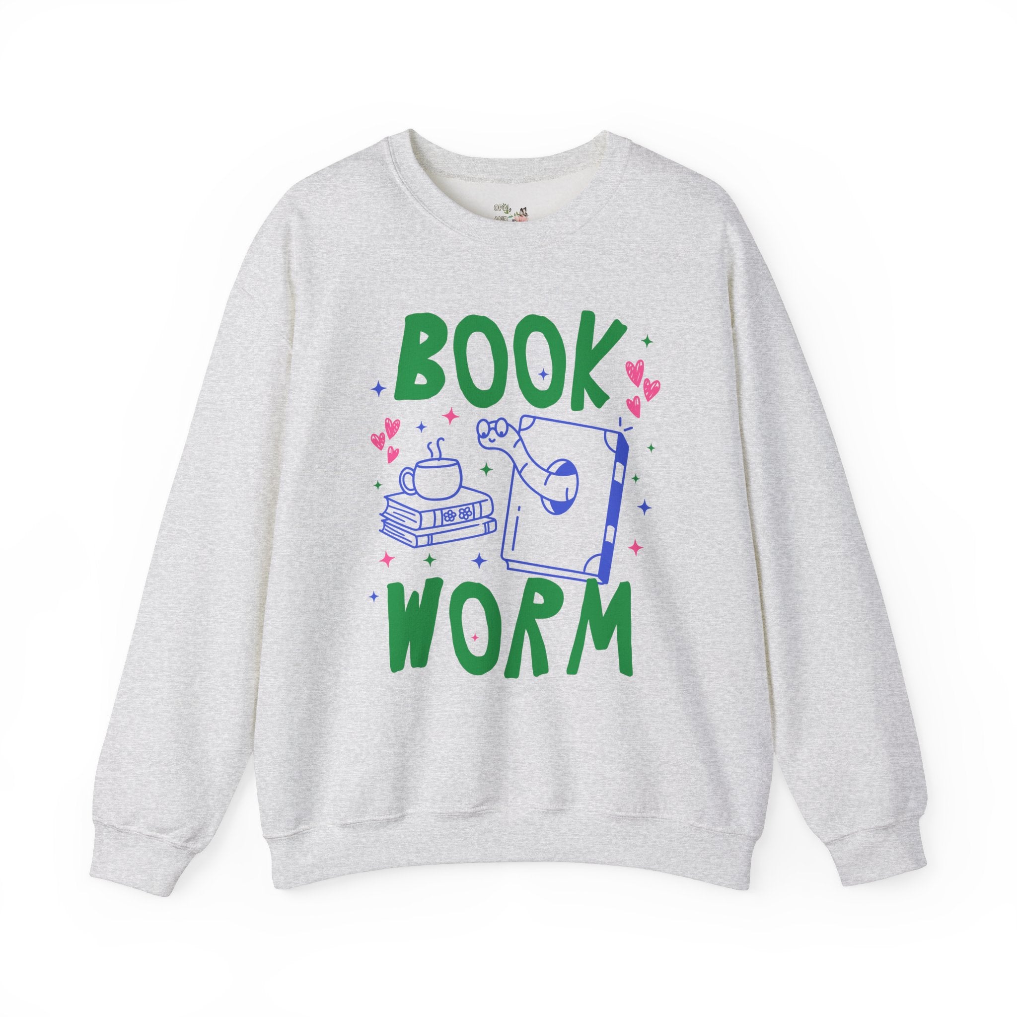 Cute Bookworm Sweatshirt - Opal and June