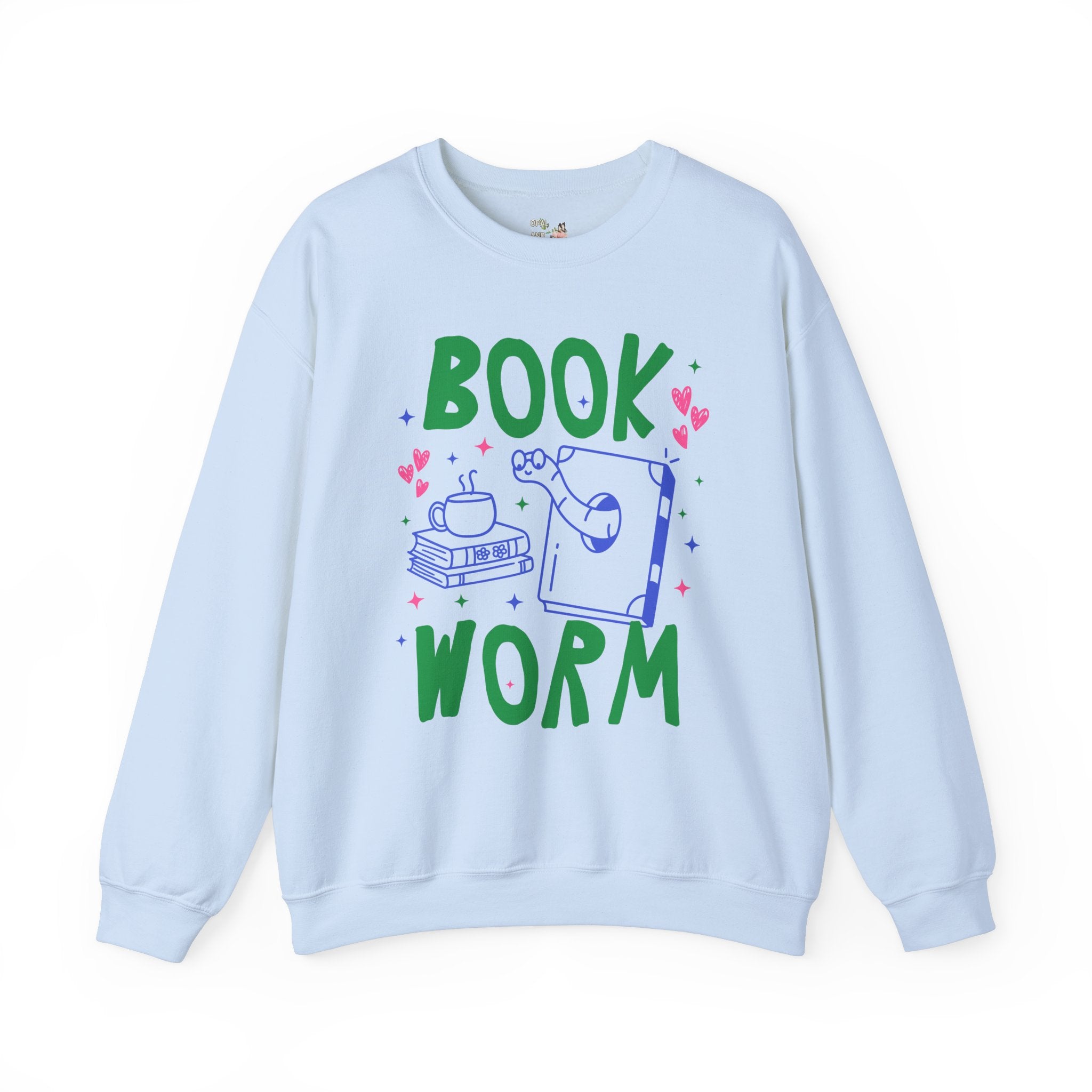Cute Bookworm Sweatshirt - Opal and June