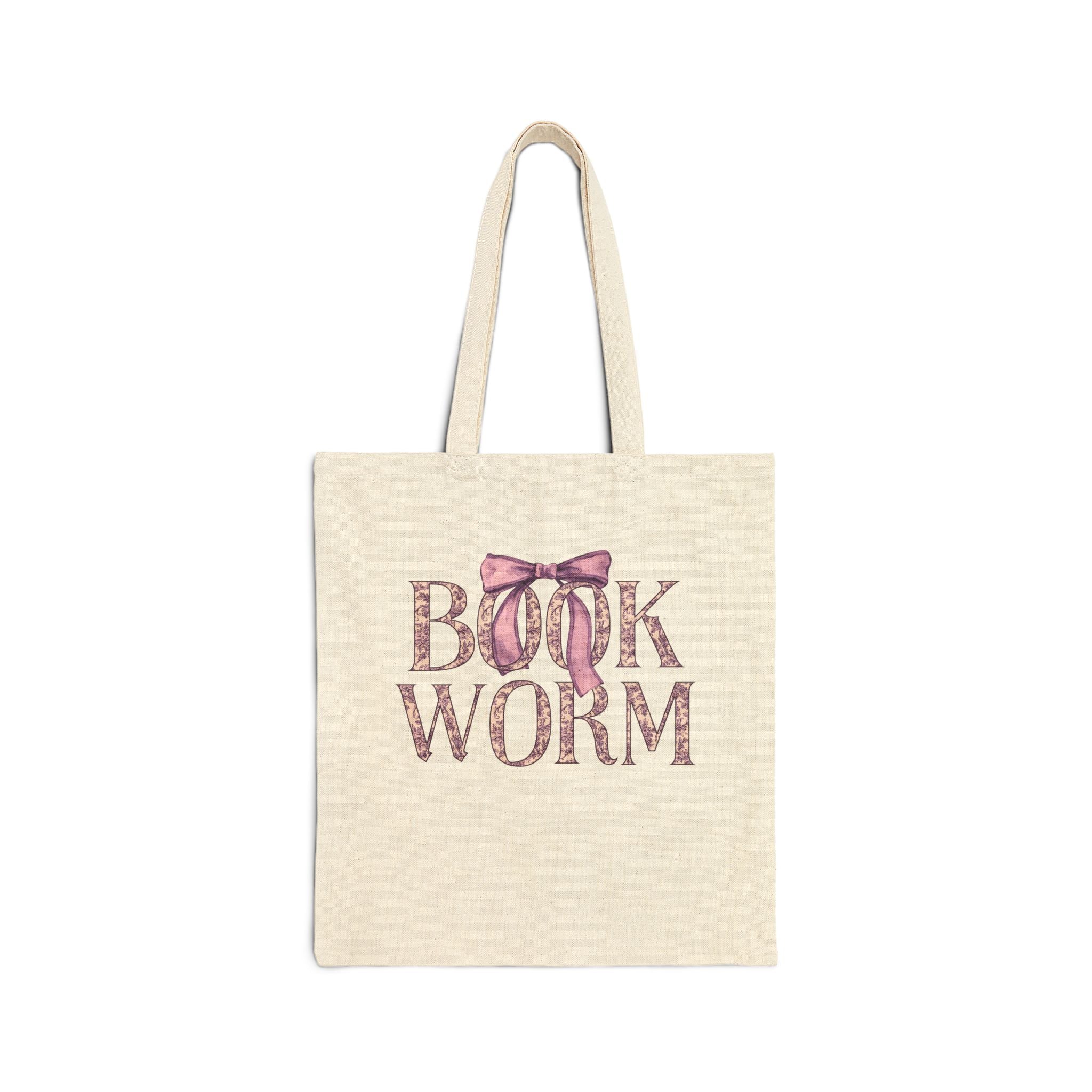 Cute Bookworm Tote Bag - Opal and June