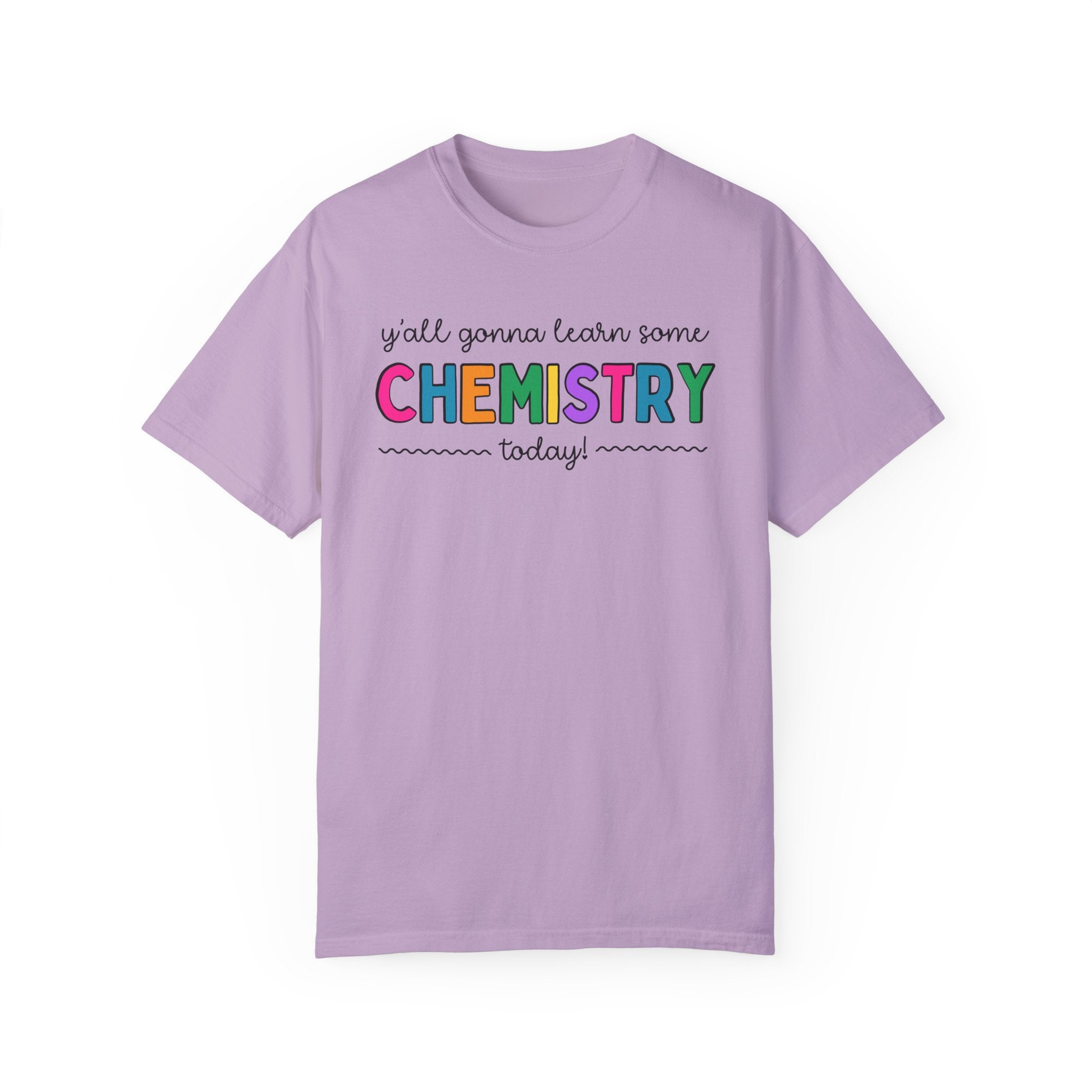 Cute Chemistry Teacher T-Shirt for High School Science Teacher or Science Professor, Funny Saying Science Major Tee for Teaching Assistant - Opal and June