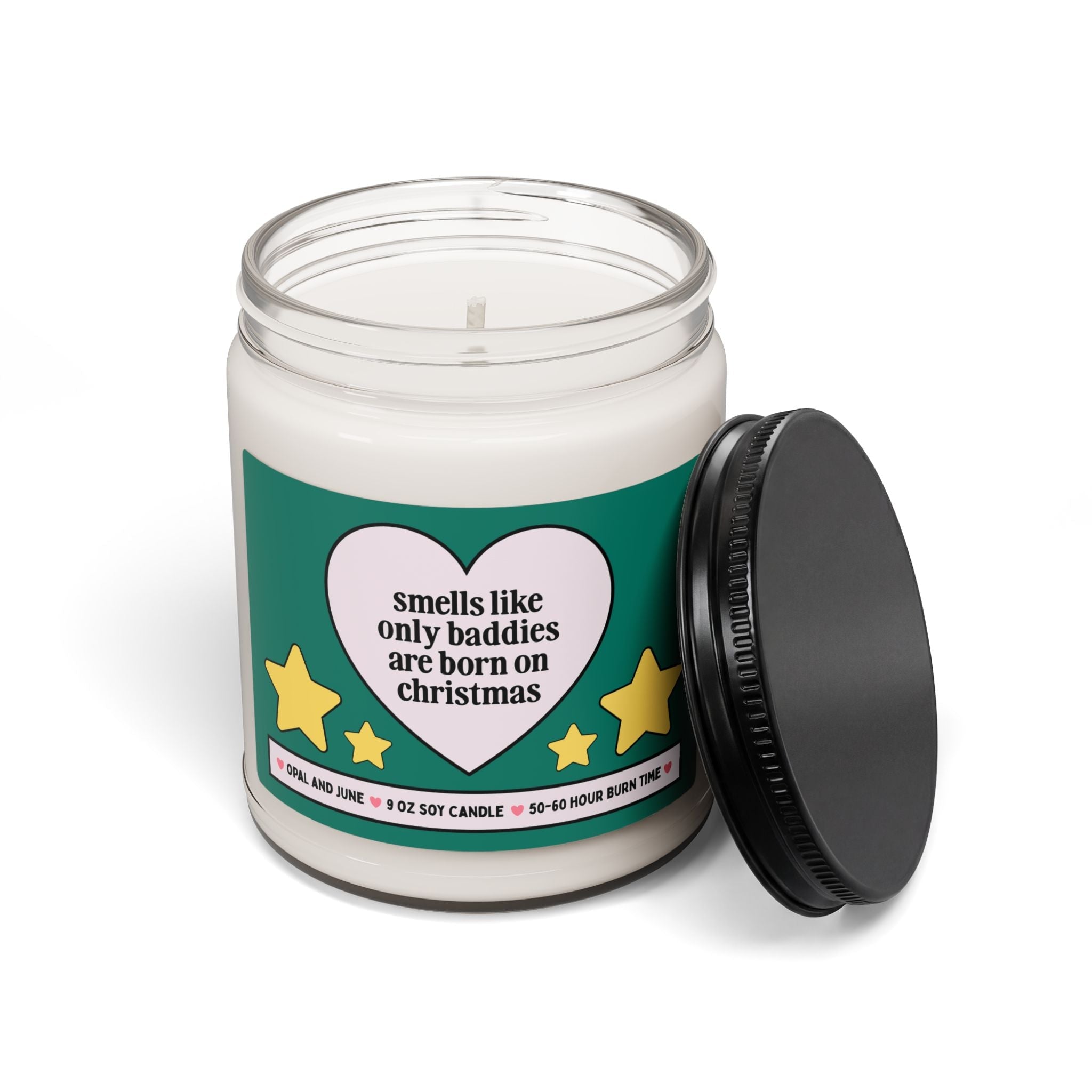 Cute Christmas Birthday Gift for Friend or Sister Born on Christmas: Smells Like Only Baddies Are Born on Christmas, Holiday Birthday Gift - Opal and June