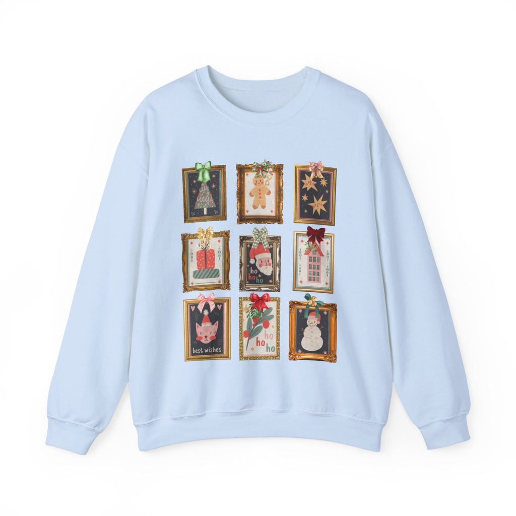 Cute Christmas Stamp Sweatshirt - Opal and June