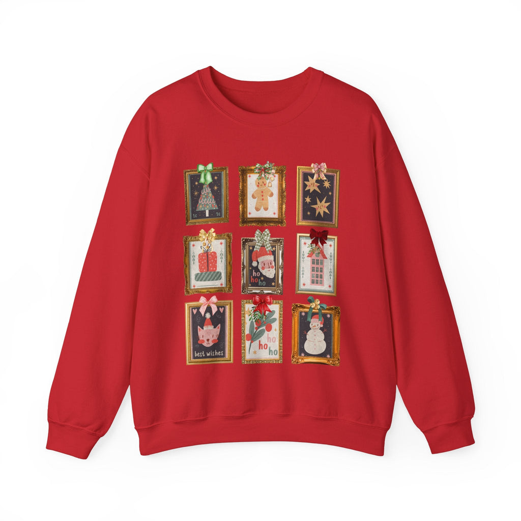 Cute Christmas Stamp Sweatshirt - Opal and June