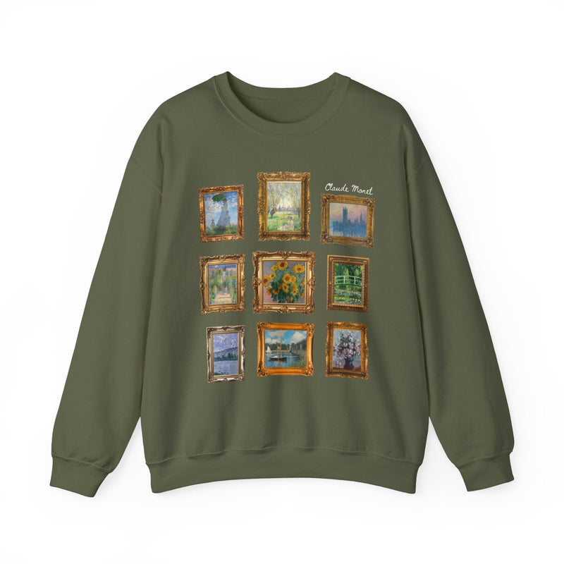 Cute Claude Monet Sweatshirt - Opal and June