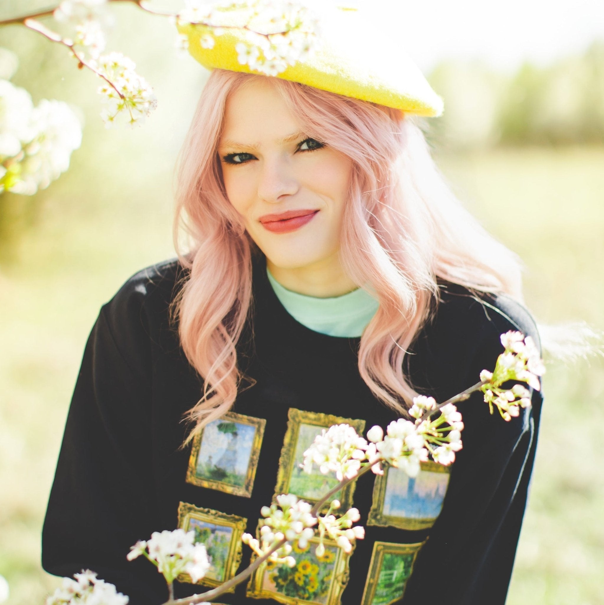 Cute Claude Monet Sweatshirt - Opal and June