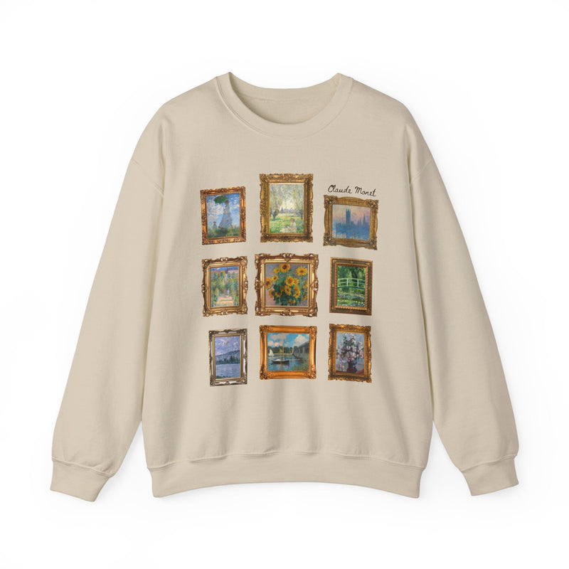 Cute Claude Monet Sweatshirt - Opal and June