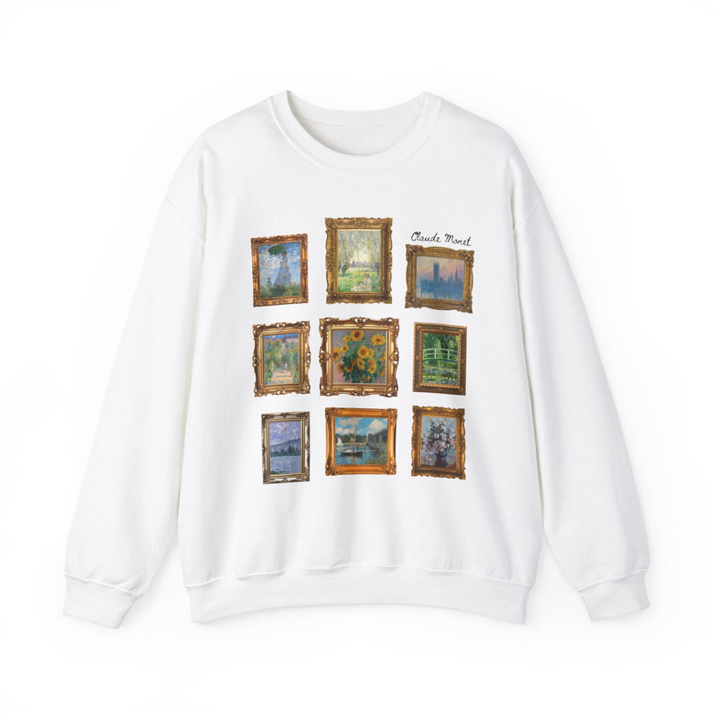 Cute Claude Monet Sweatshirt - Opal and June