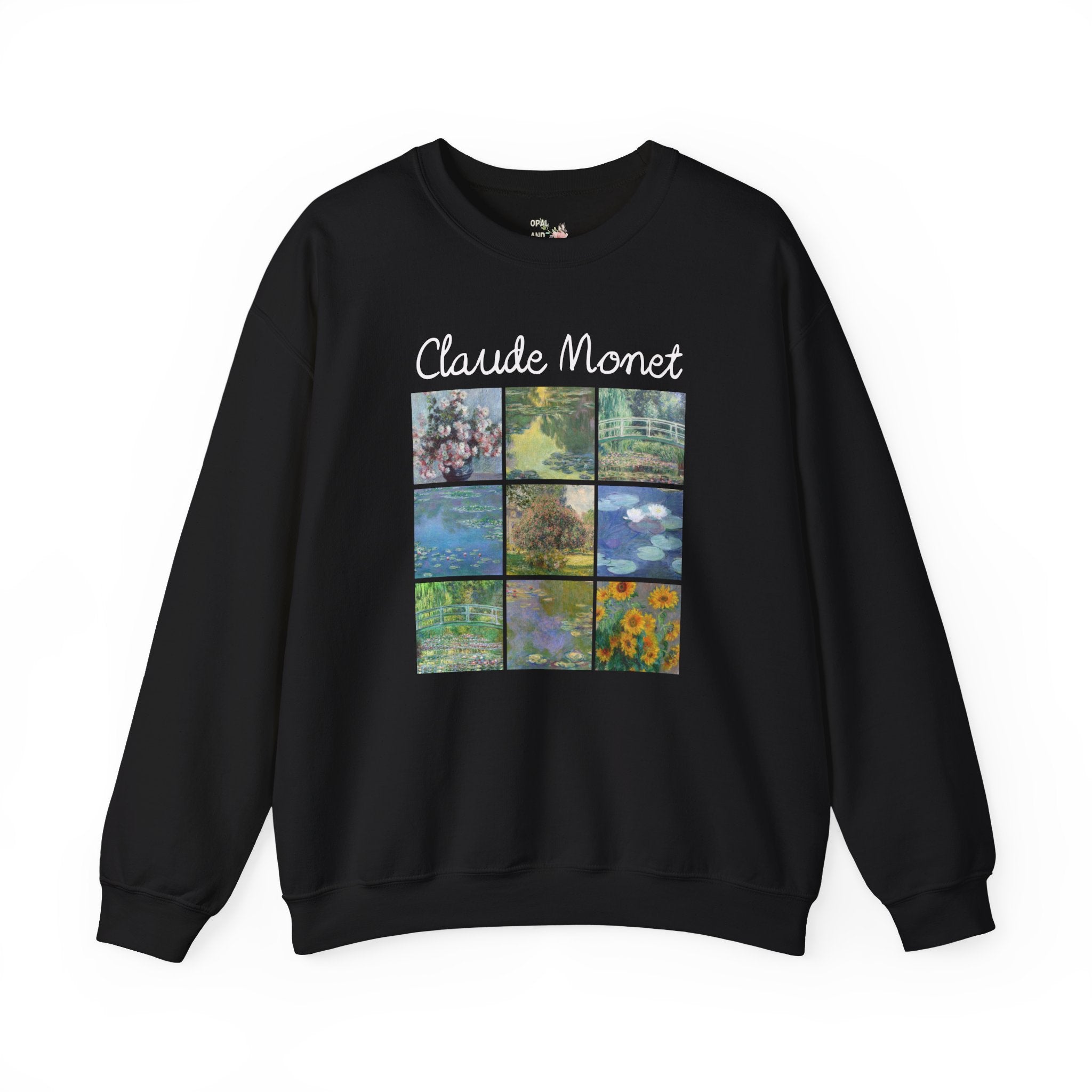 Cute Claude Monet Sweatshirt, Art Historian or Friend Who Loves Art, French History Professor or Artist, 19th Century Impressionist Artist - Opal and June